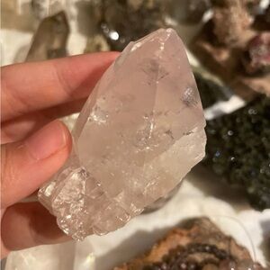 ombre balmat calcite point